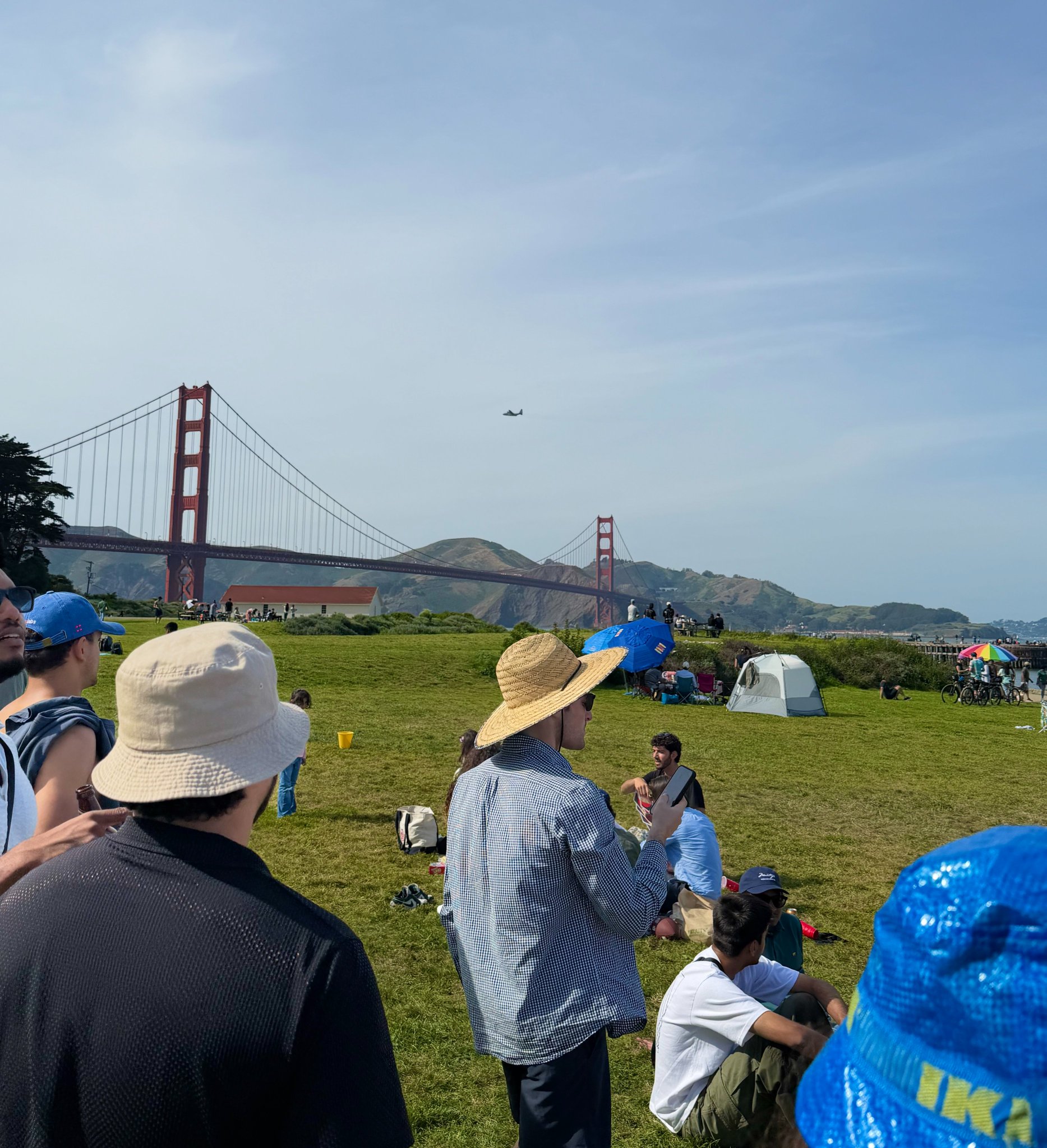 a no-tech picnic at crissy field